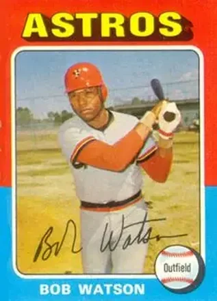 1975 Topps #227 Bob Watson