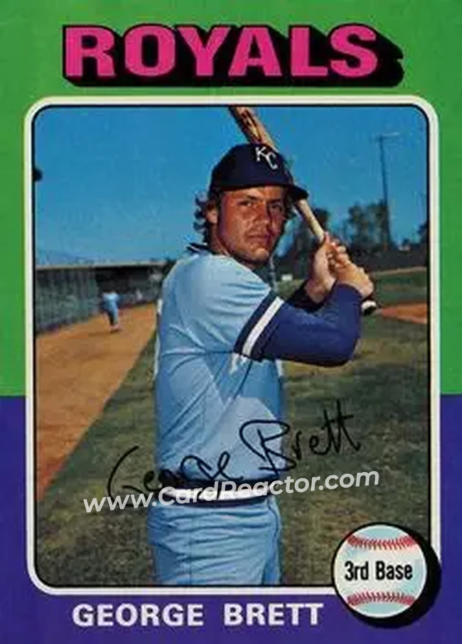Front of George Brett