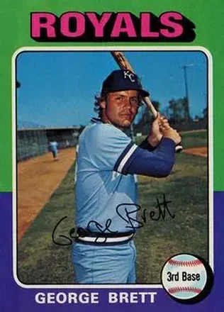 1975 Topps #228 George Brett