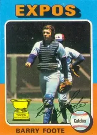 1975 Topps #229 Barry Foote