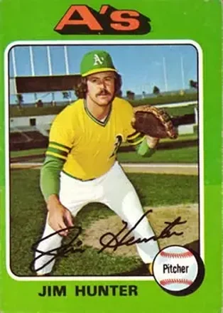 1975 Topps #230 Jim Hunter