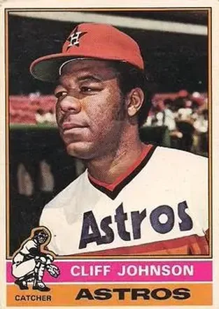 1976 O-Pee-Chee #249 Cliff Johnson