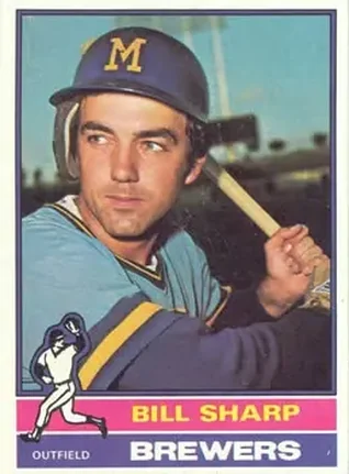 1976 Topps #244 Bill Sharp