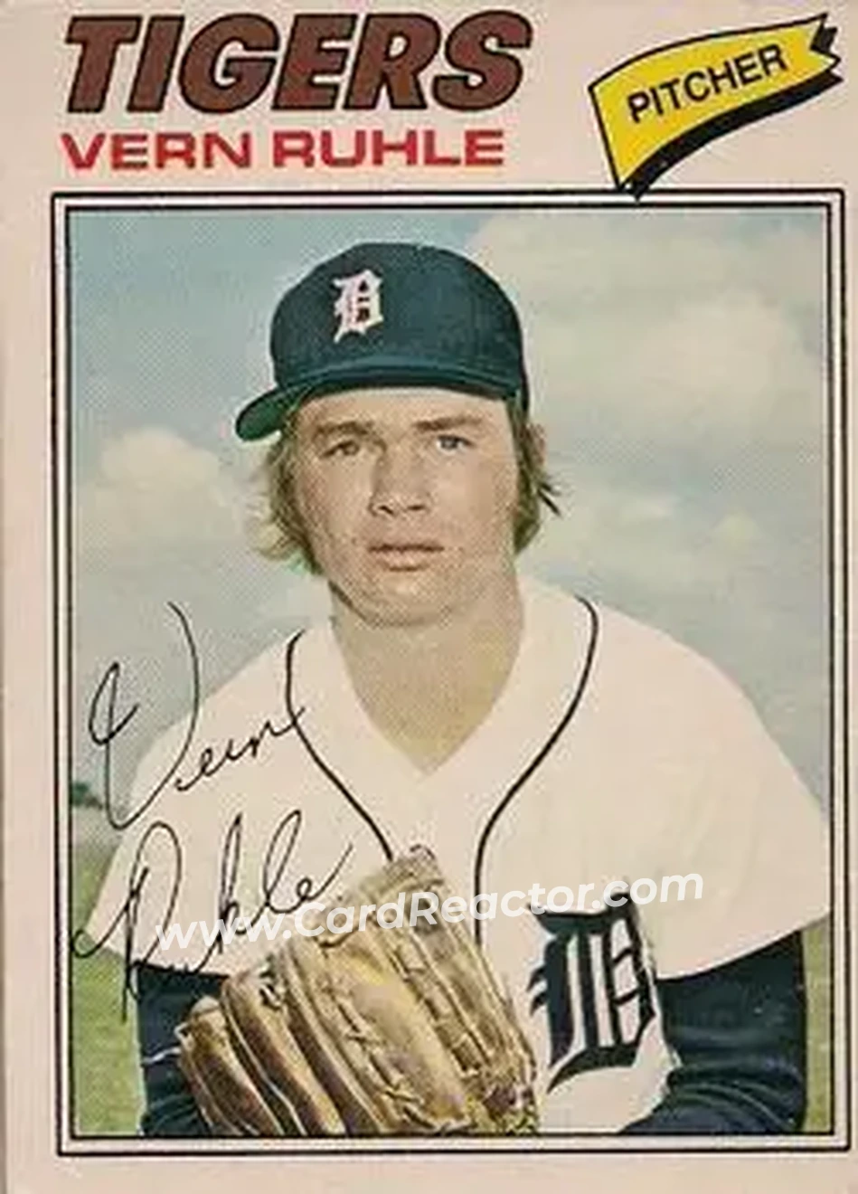 1977 O-Pee-Chee #212 Vern Ruhle
