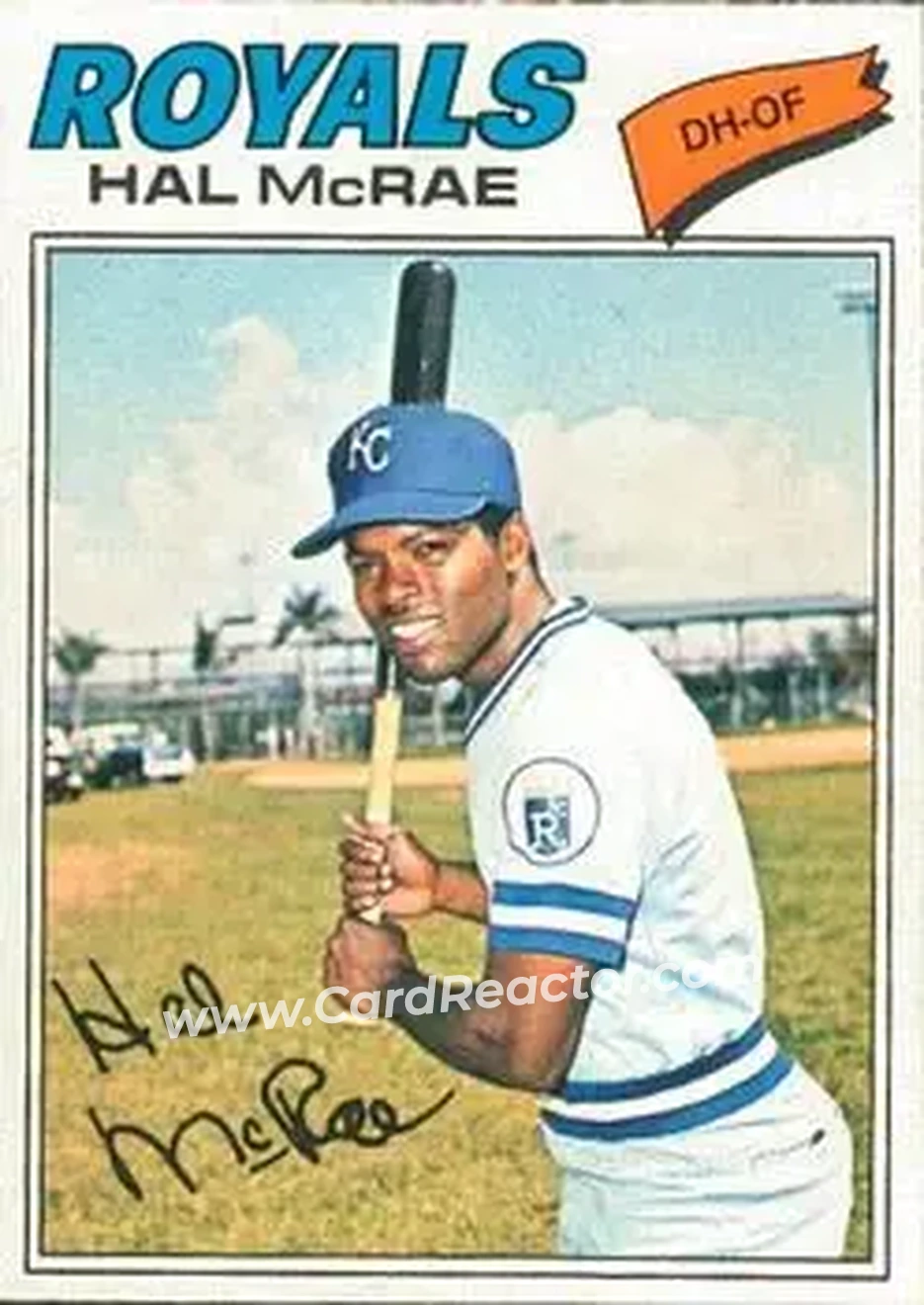 1977 O-Pee-Chee #215 Hal McRae