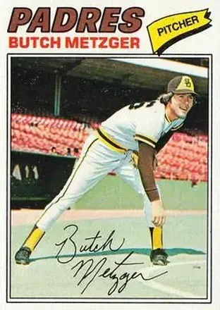 1977 Topps #215 Butch Metzger
