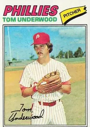 1977 Topps #217 Tom Underwood