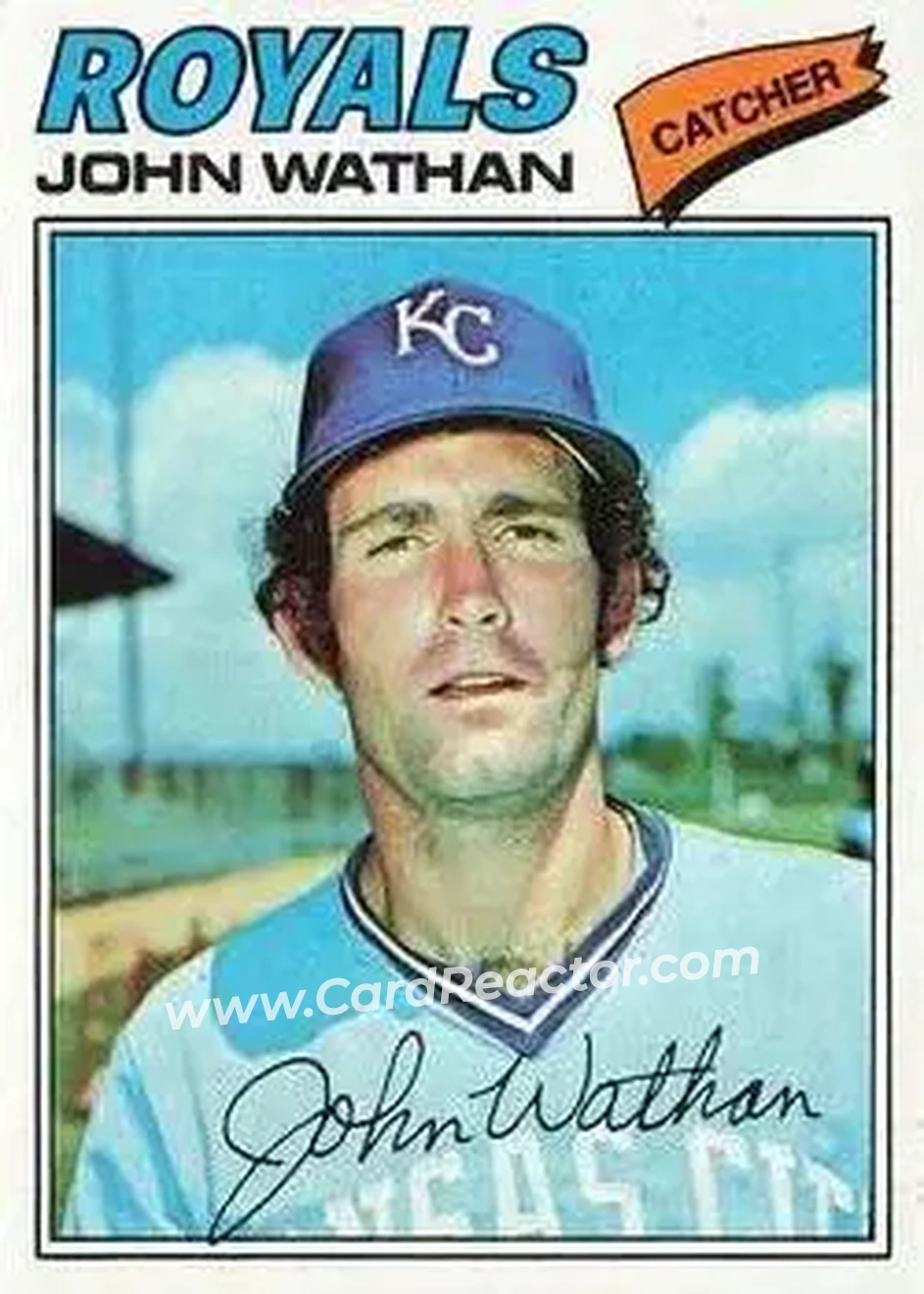 Front of John Wathan