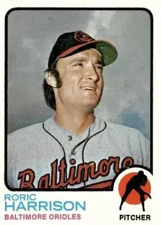 1973 Topps #229 Roric Harrison