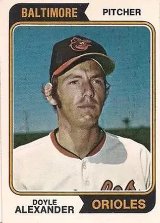 1974 O-Pee-Chee #282 Doyle Alexander