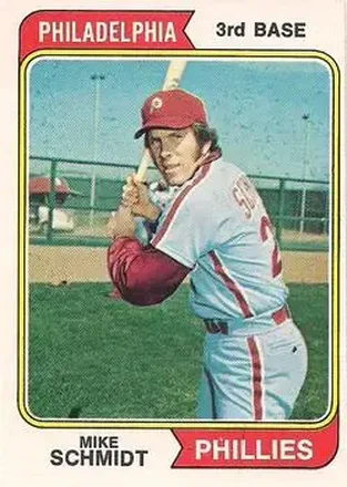 1974 O-Pee-Chee #283 Mike Schmidt