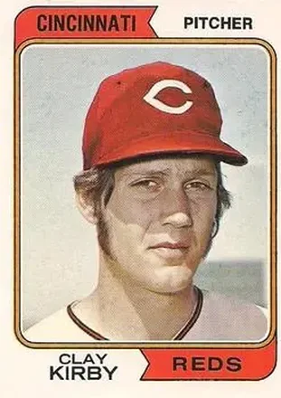 1974 O-Pee-Chee #287 Clay Kirby