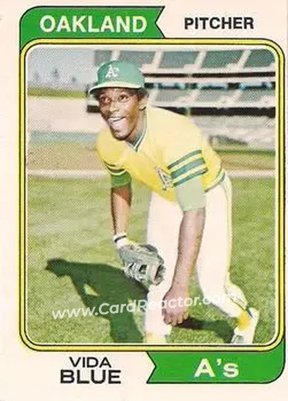 1974 O-Pee-Chee #290 Vida Blue