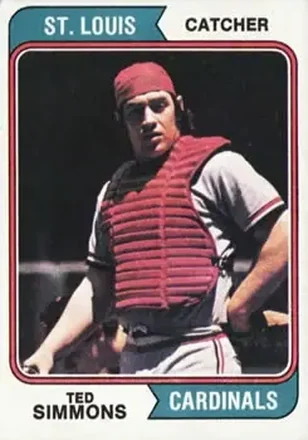 1974 Topps #260 Ted Simmons