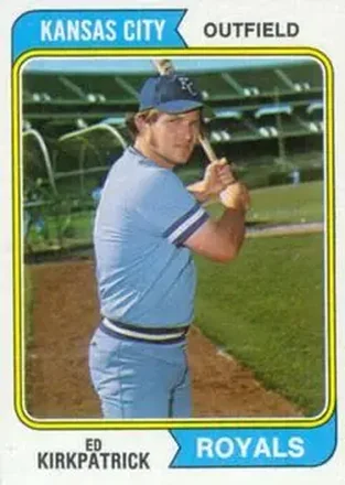 1974 Topps #262 Ed Kirkpatrick