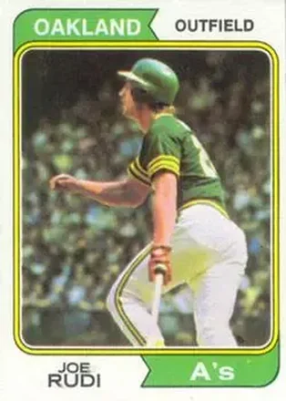 1974 Topps #264 Joe Rudi