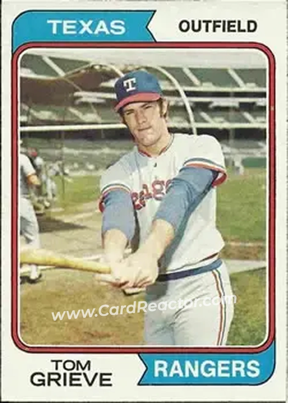 1974 Topps #268 Tom Grieve