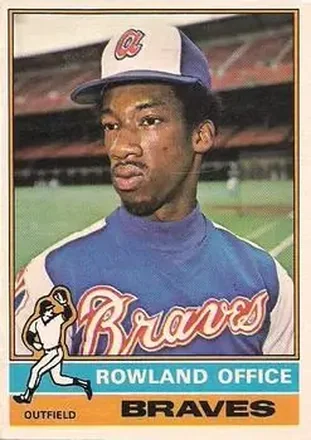 1976 O-Pee-Chee #256 Rowland Office