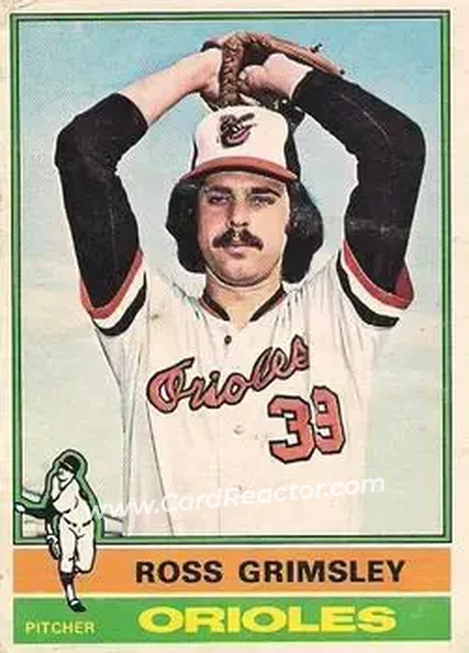 1976 O-Pee-Chee #257 Ross Grimsley