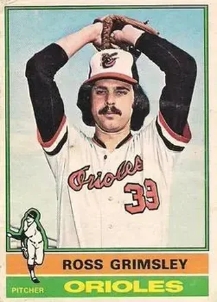 1976 O-Pee-Chee #257 Ross Grimsley
