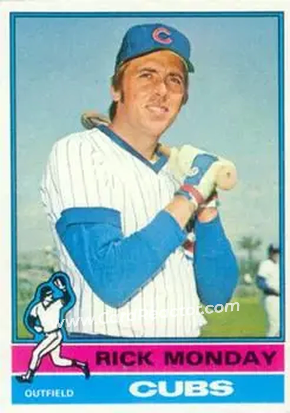 Front of Rick Monday