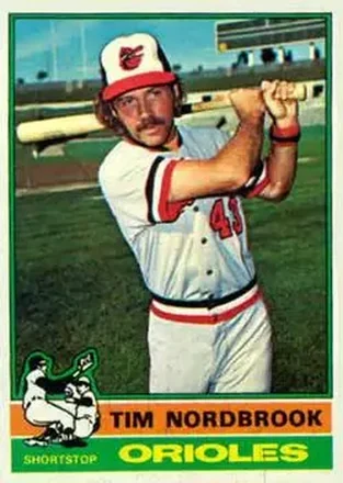 1976 Topps #252 Tim Nordbrook
