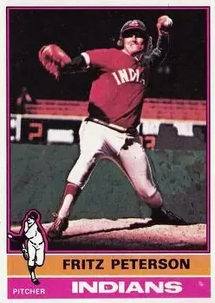 1976 Topps #255 Fritz Peterson