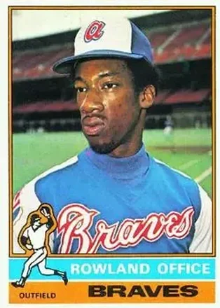 1976 Topps #256 Rowland Office
