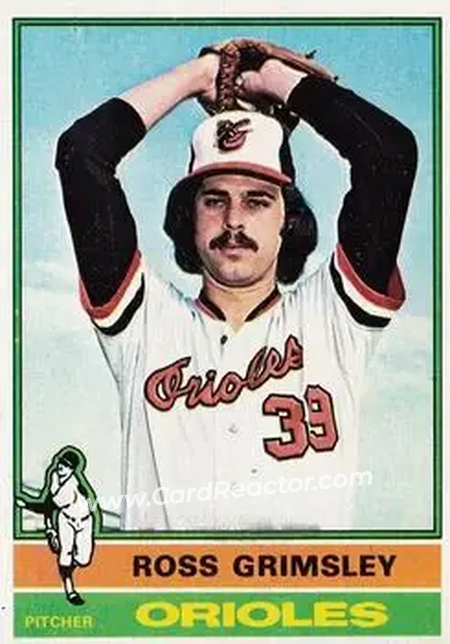 1976 Topps #257 Ross Grimsley