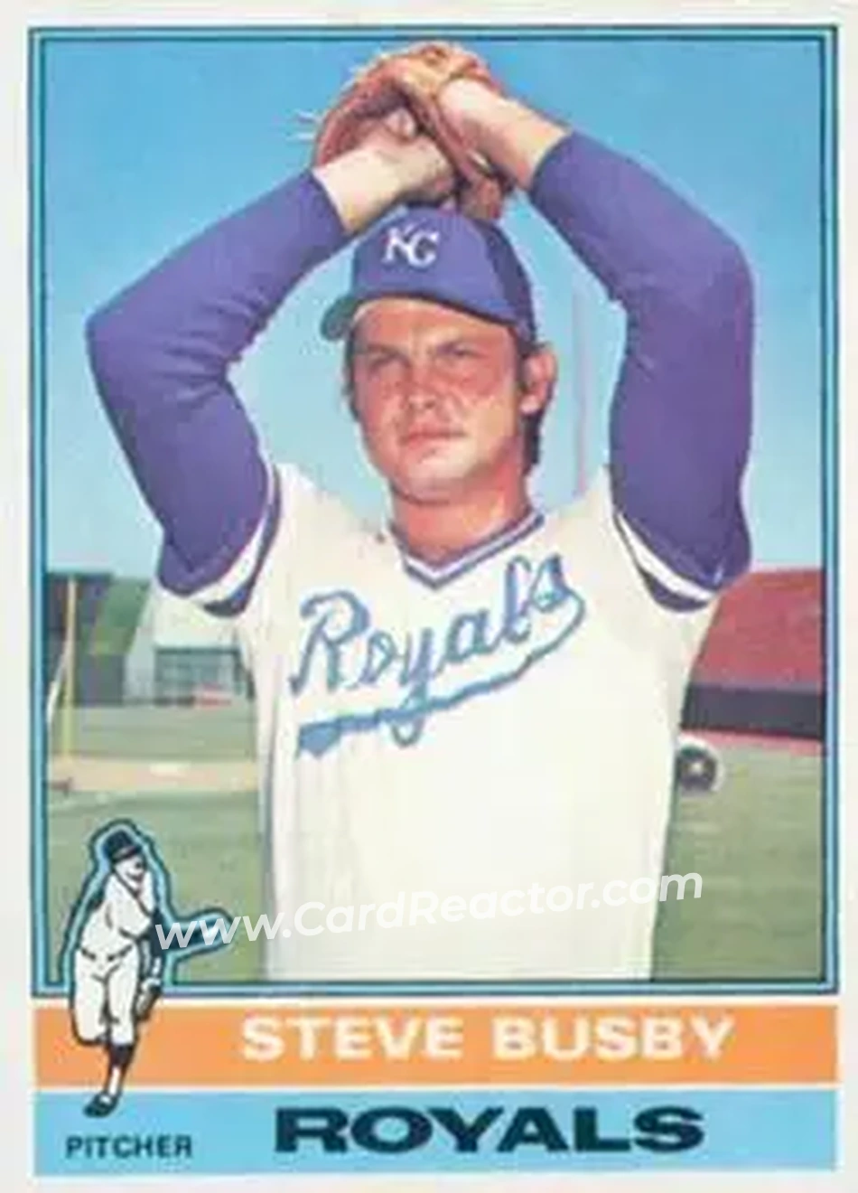 1976 Topps #260 Steve Busby