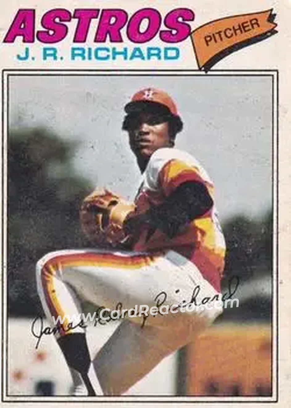 1977 O-Pee-Chee #227 J.R. Richard
