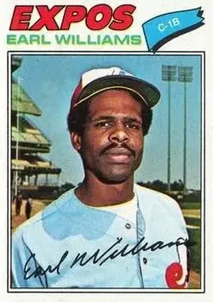 1977 Topps #223 Earl Williams