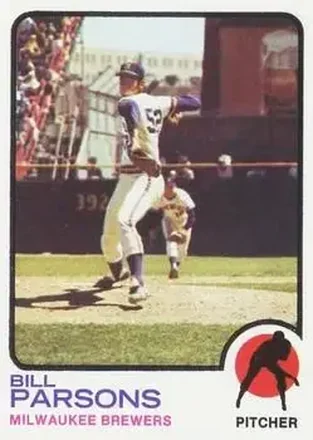 1973 Topps #231 Bill Parsons