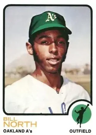 1973 Topps #234 Bill North
