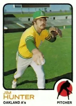 1973 Topps #235 Jim Hunter
