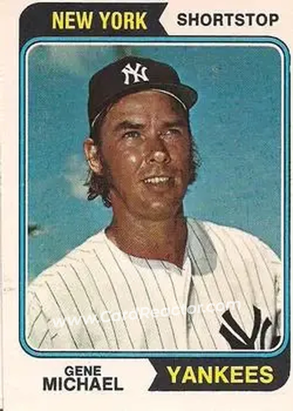 Front of Gene Michael
