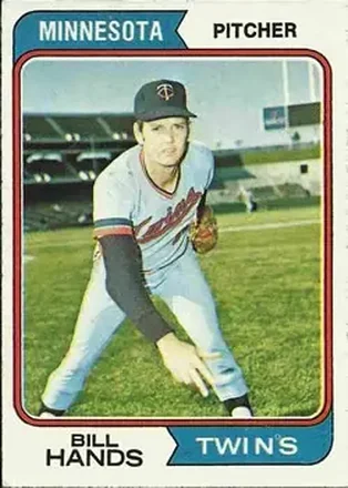 1974 Topps #271 Bill Hands
