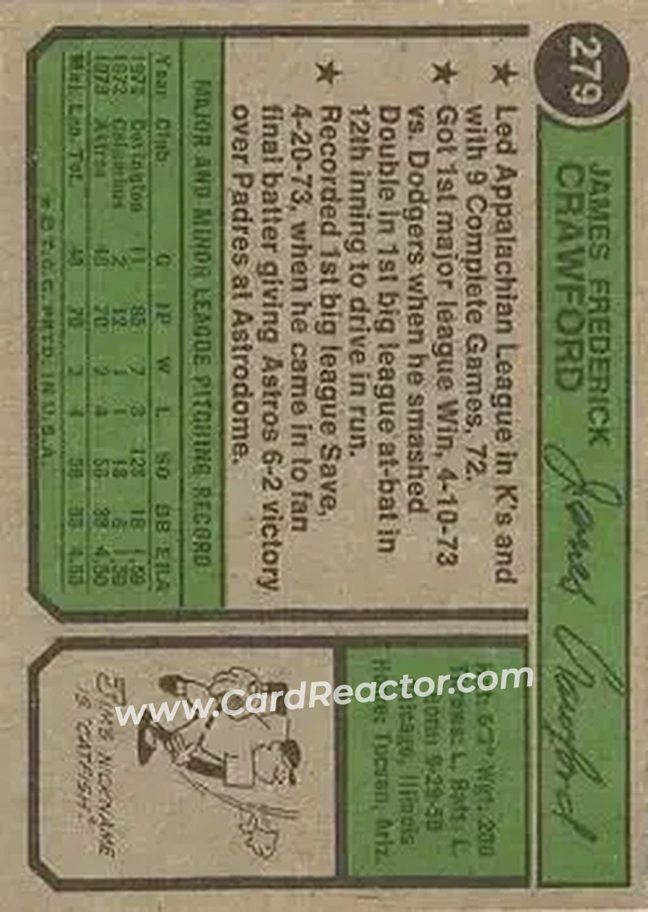 Back of Jim Crawford