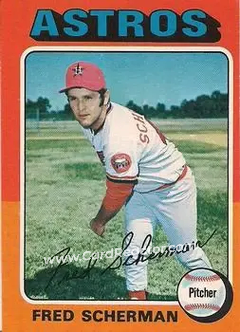 1975 O-Pee-Chee #252 Fred Scherman