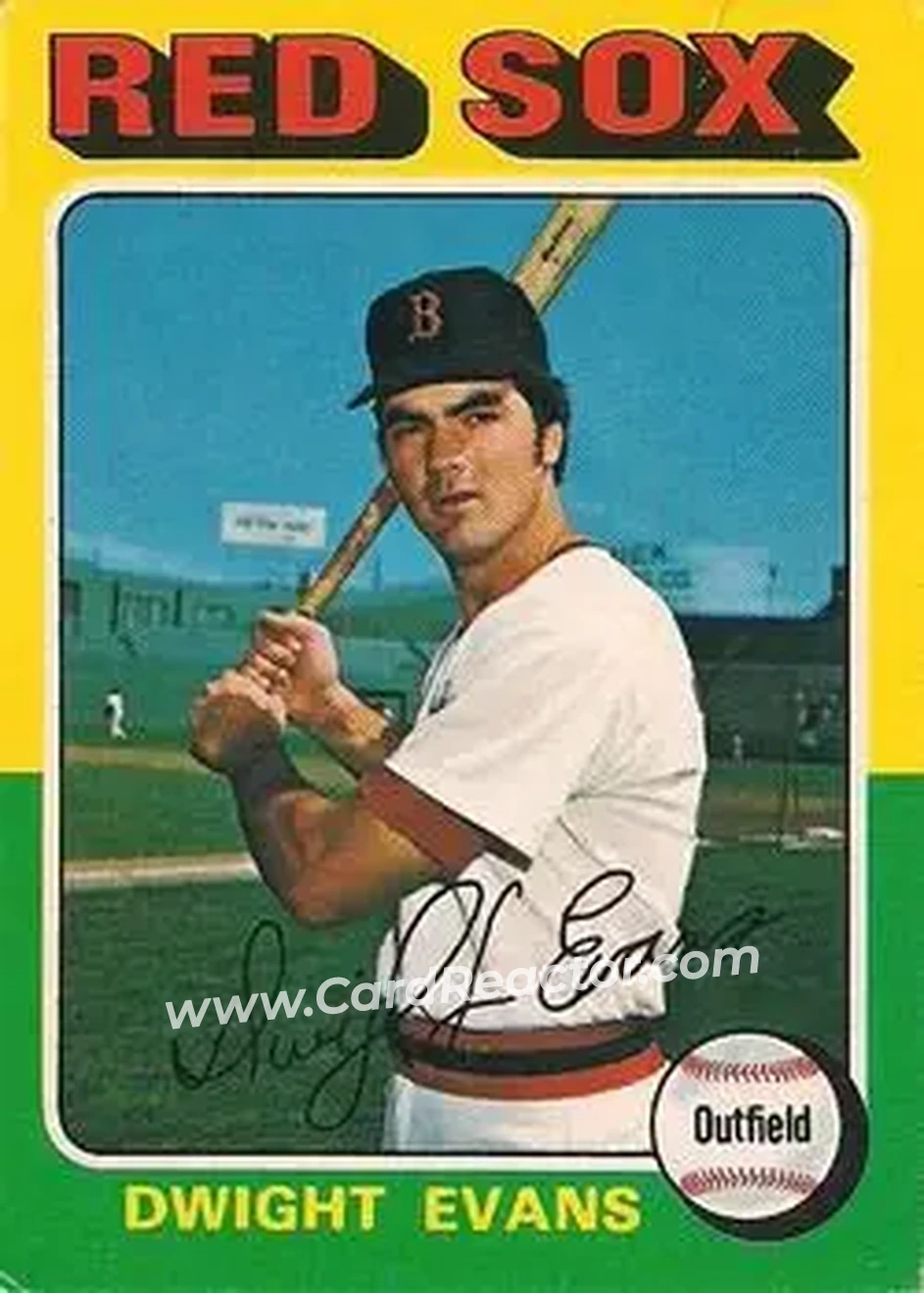 Front of Dwight Evans