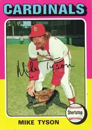 1975 Topps #231 Mike Tyson