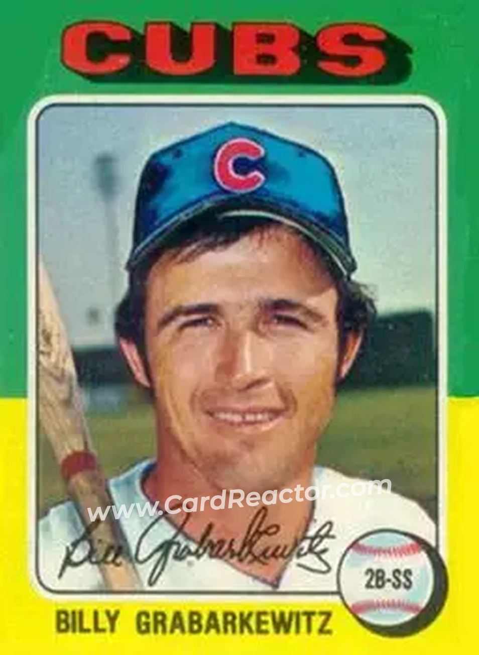 1975 Topps #233 Billy Grabarkewitz