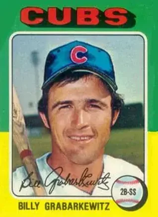 1975 Topps #233 Billy Grabarkewitz