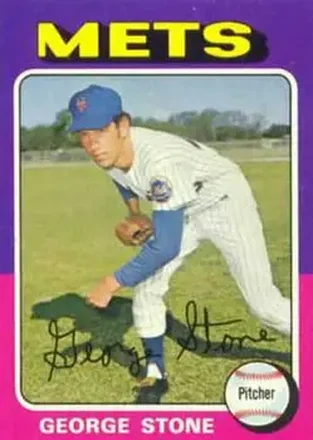 1975 Topps #239 George Stone