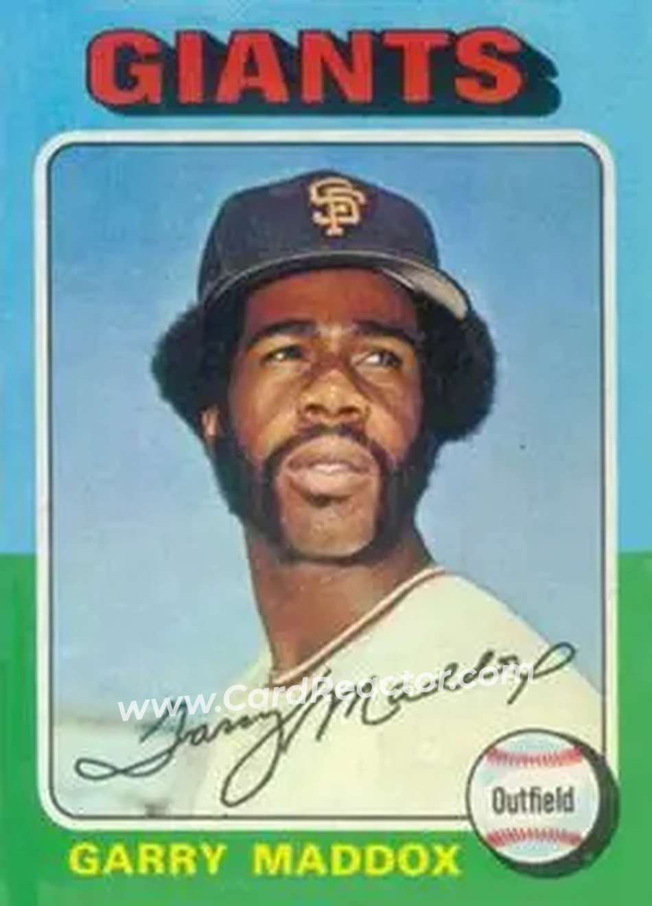 1975 Topps #240 Garry Maddox