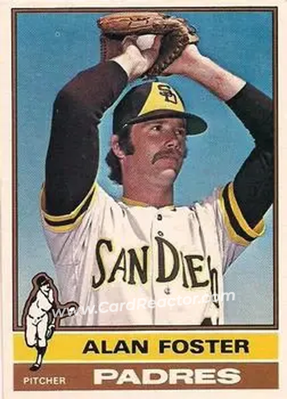 1976 O-Pee-Chee #266 Alan Foster