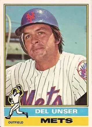 1976 O-Pee-Chee #268 Del Unser