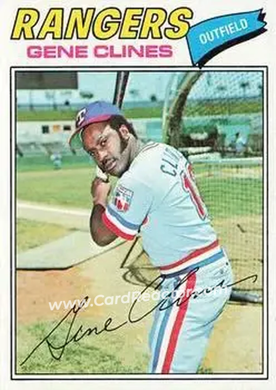 1977 Topps #237 Gene Clines