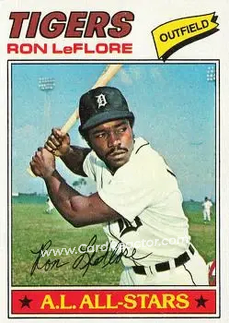 1977 Topps #240 Ron LeFlore