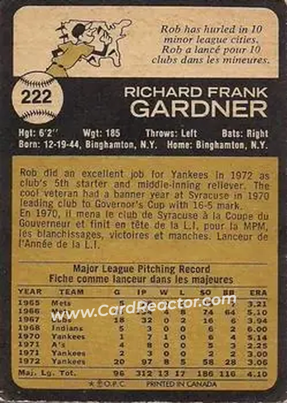 Back of Rob Gardner